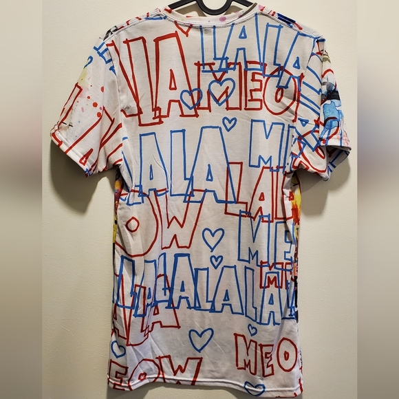 Rare HEROTIME X Lora Zombie "Catzilla" T-Shirt in Small - Picture 2 of 7